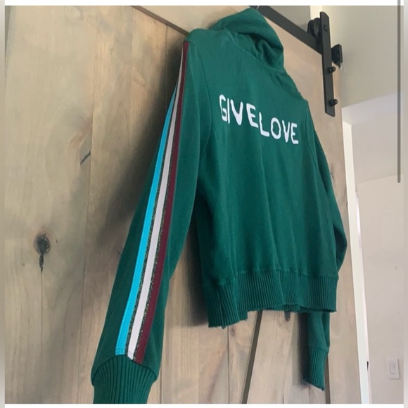 SPIRITUAL GANGSTER 100% cotton GIVE
LOVE HOODIE Small - Picture 2 of 7